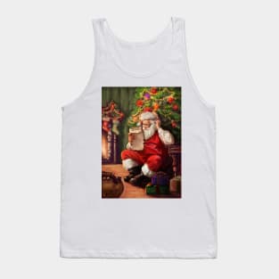 Santa card Tank Top